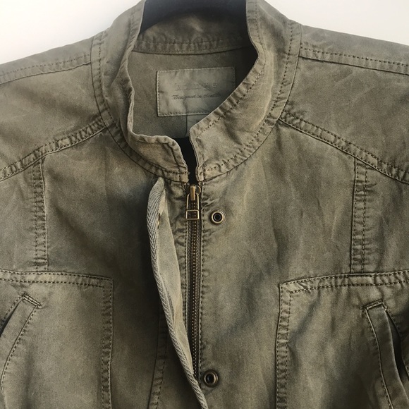 Hinge Green Anorak Utility Jacket - Picture 5 of 9